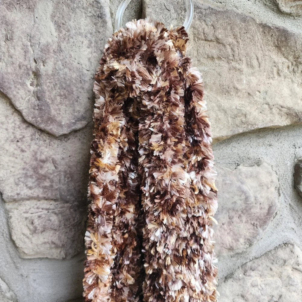 FOWNES | Multi Shades of Brown Scarf